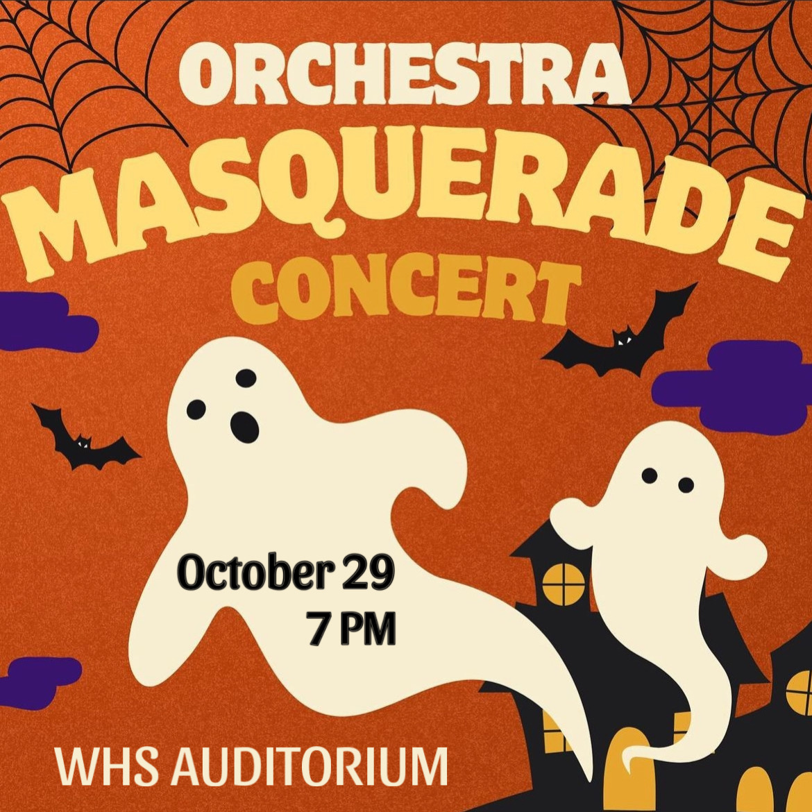 Masquerade Concert – Tuesday, October 29th